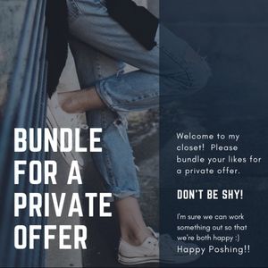 Bundle SALE!!! 🛍💥😃